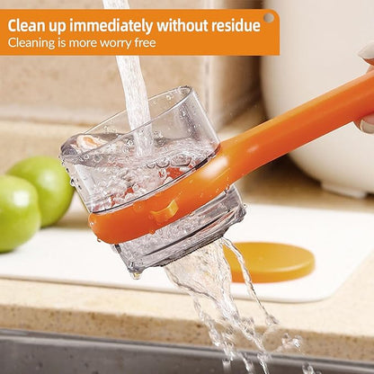 Ergonomic Vegetable Peeler & Peel Collector - Pack of 2
