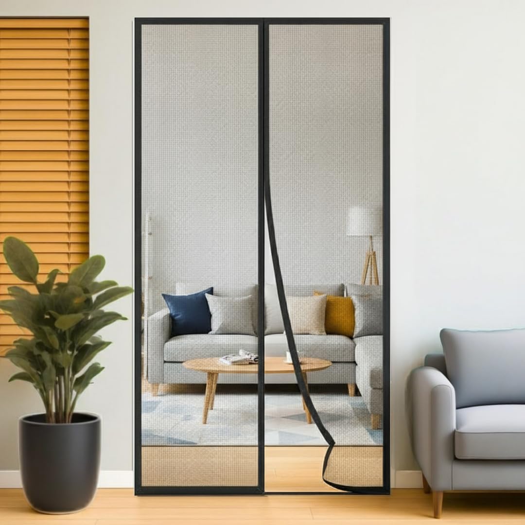 Magnetic Mosquito Mesh Door Curtain
