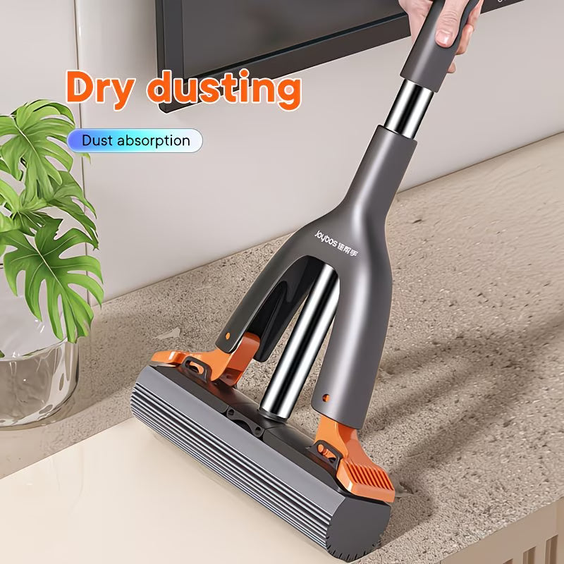 SwipeClean Mini Squeeze Mop (Hands-Free Quick Clean Tool) – EA99