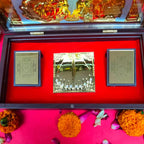 Ganesh Lakshmi Mini Temple (24 Karat Gold Coated)