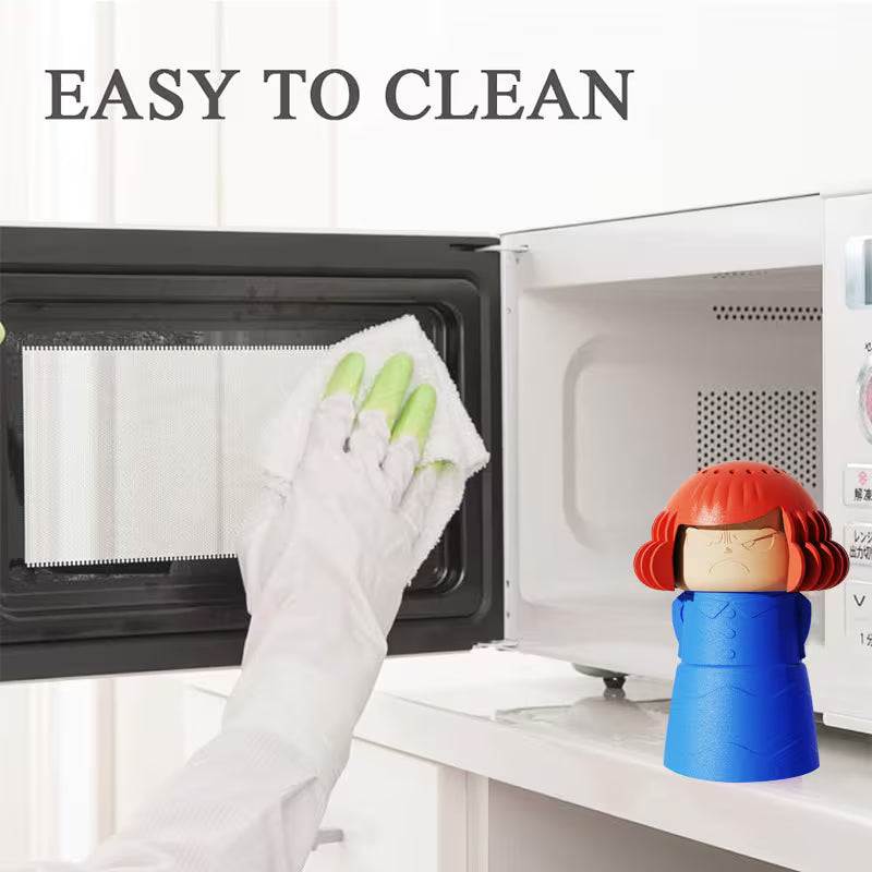 Angry Mama Reusable Microwave Oven Steam Cleaner - Pack of 2