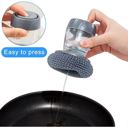 Soap Dispensing Palm Brush - Pack of 2