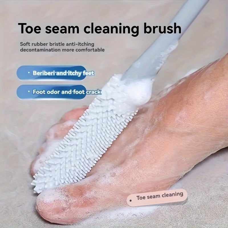 FootEase Long Handle Toe Cleaning Brush