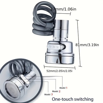 RainGlide 360 Retractable Faucet Sprayer