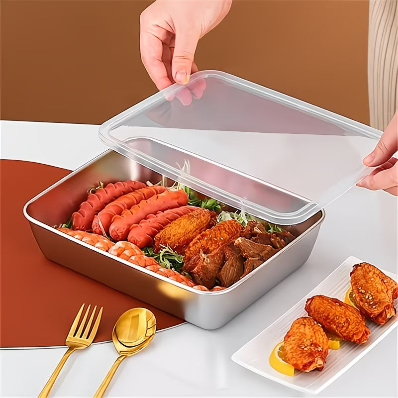 FreshVault Stainless Steel Food Storage Container (Without Lid)