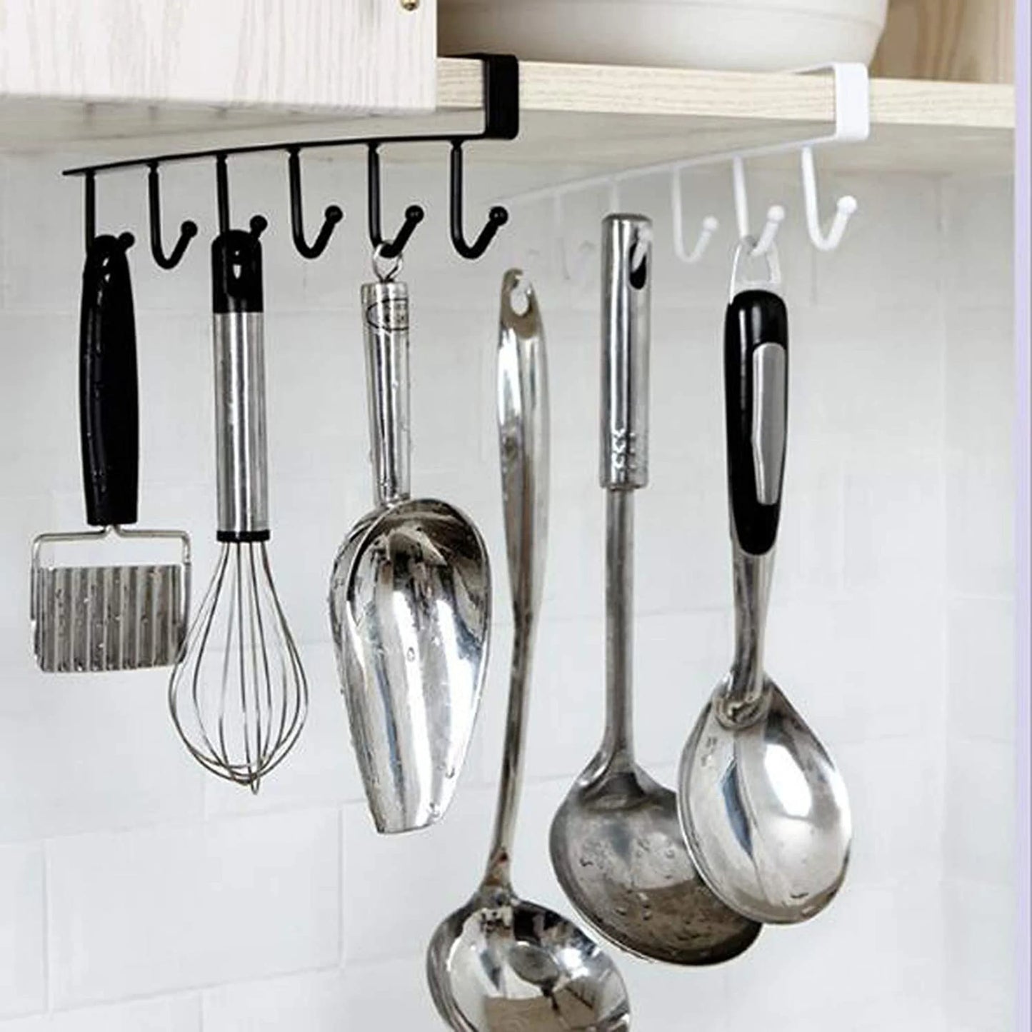Under Cabinet Mug & Cup Holder Rack