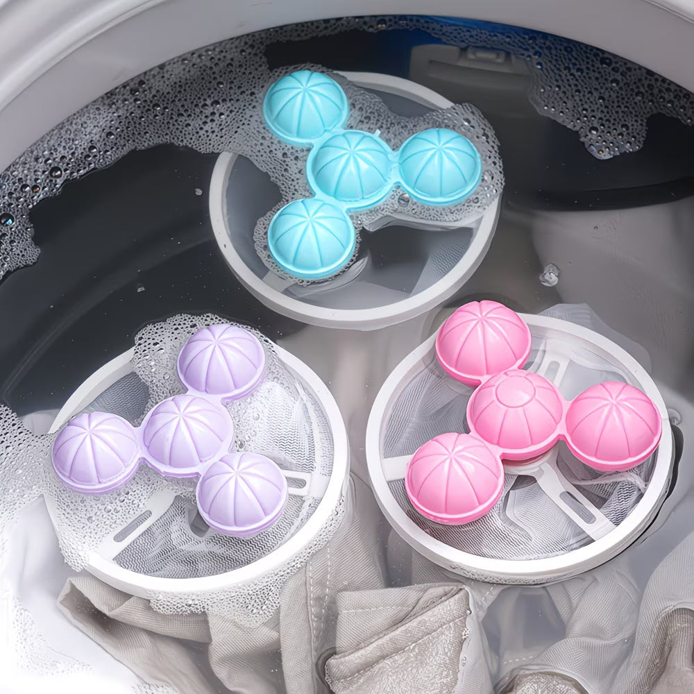 LintAway Smart Laundry Cleaning Balls (Pack of 4)