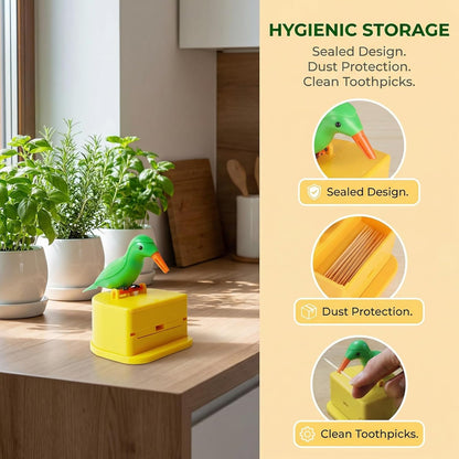 Woodpecker Automatic Toothpick Dispenser