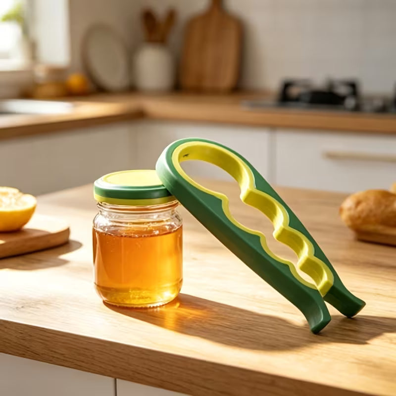 GripGenie 4-in-1 Multi Jar & Bottle Opener