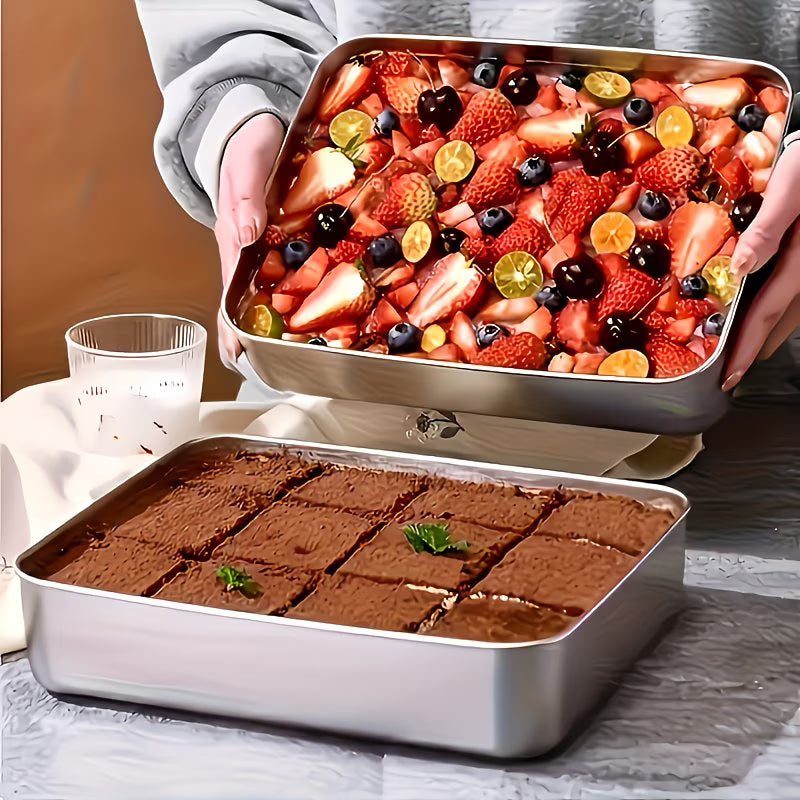 FreshVault Stainless Steel Food Storage Container (Without Lid)