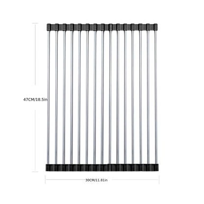 RollDry Pro Over-Sink Dish Drying Rack