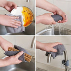 Reusable Microfiber Cleaning Cloth Roll (50 Cloths)