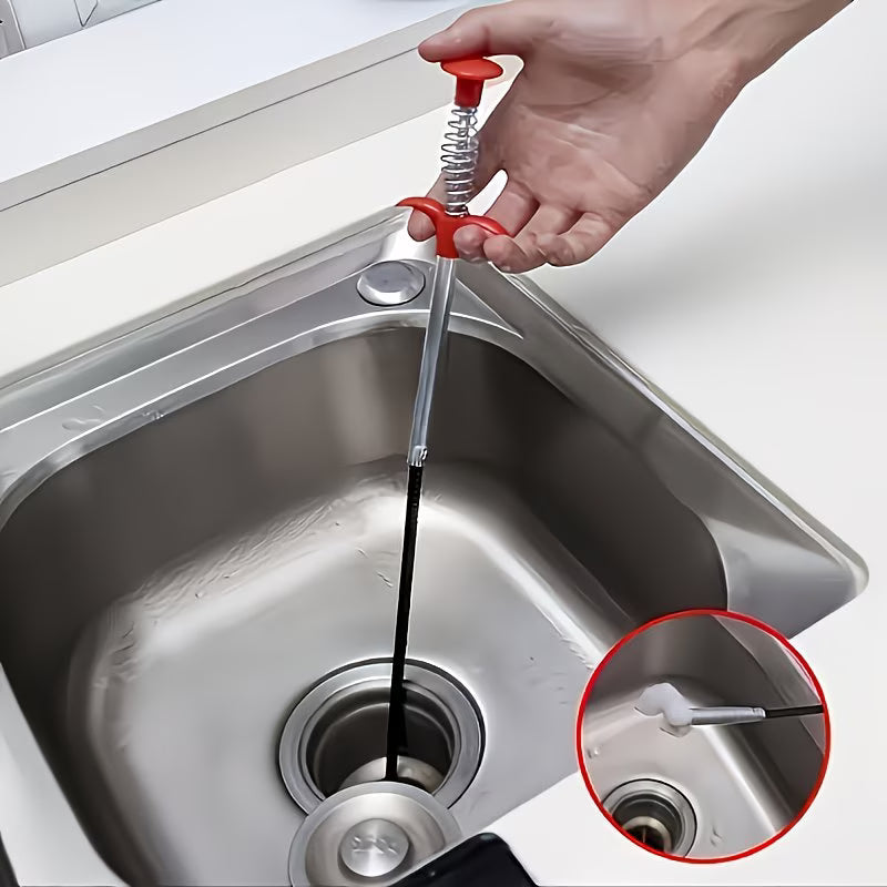 ClogMaster 4-Claw Drain Cleaner Grabber Tool