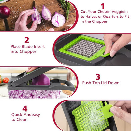 ChopMaster 16-in-1 Smart Vegetable Cutter