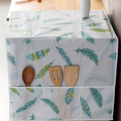 DustGuard Fridge Cover & Storage Organizer