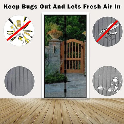 Magnetic Mosquito Mesh Door Curtain