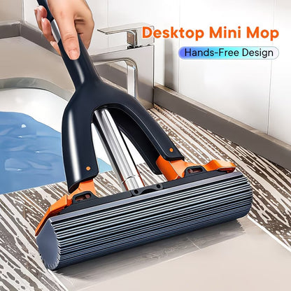 SwipeClean Mini Squeeze Mop (Hands-Free Quick Clean Tool)