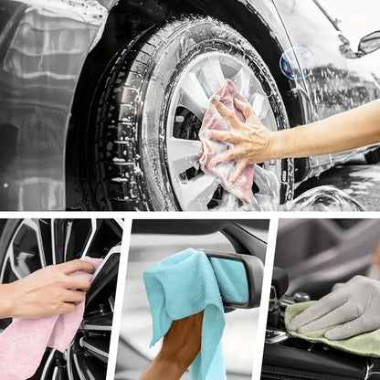 Reusable Microfiber Cleaning Cloth Roll