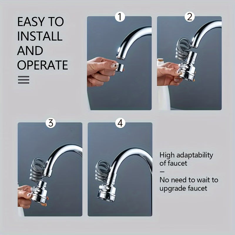 RainGlide 360 Retractable Faucet Sprayer