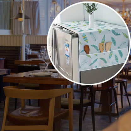 DustGuard Fridge Cover & Storage Organizer