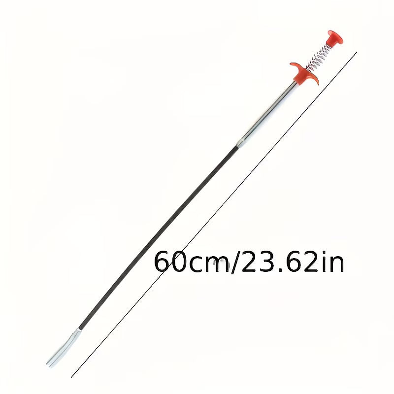 ClogMaster 4-Claw Drain Cleaner Grabber Tool