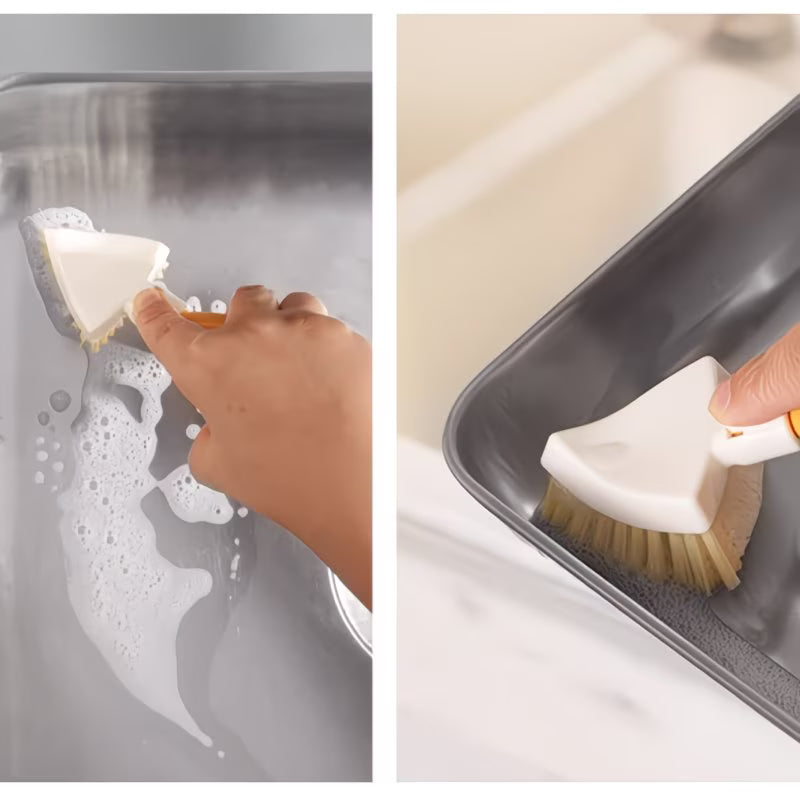 TriScrub Foldable Corner Cleaning Brush