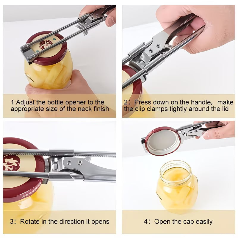 TwistEase Adjustable Jar & Bottle Opener
