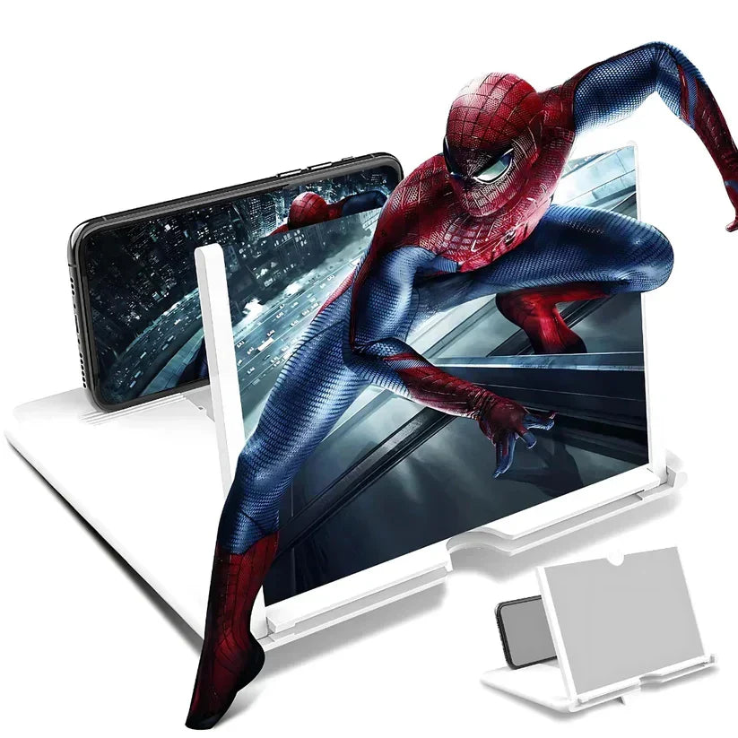 3D HD Magnifying Projector Screen Enlarger for Movies, Videos and Gaming