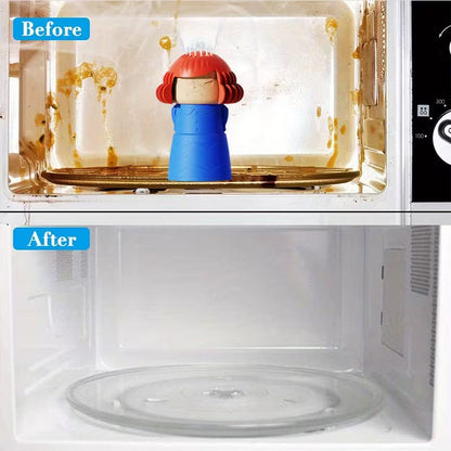 Angry Mama Reusable Microwave Oven Steam Cleaner - Pack of 2