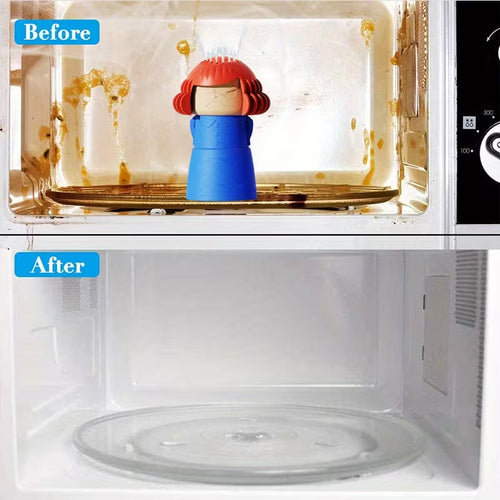 Angry Mama Reusable Microwave Oven Steam Cleaner - Pack of 2