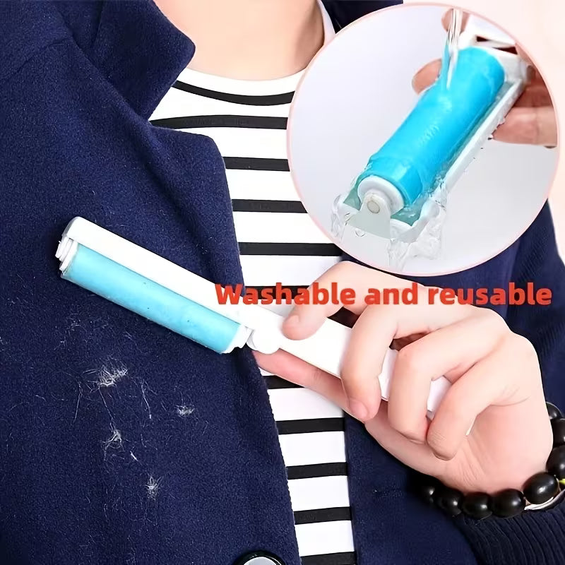 PocketRoll- Portable Washable Sticky Lint Roller