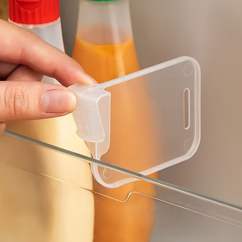 ChillOrganize Snap-On Fridge Door Shelf Dividers