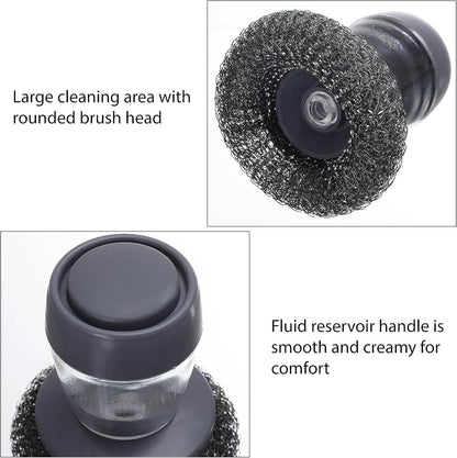 Soap Dispensing Palm Brush - Pack of 2